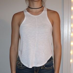Urban Outfitters White Racerback Tank